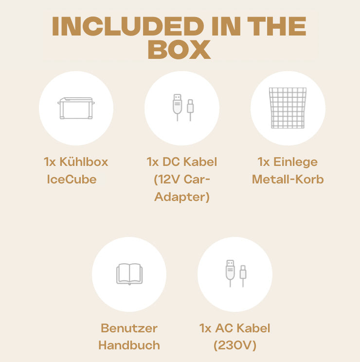 IceCube 40 Kompressor-Kühlbox, 12/24/230 V