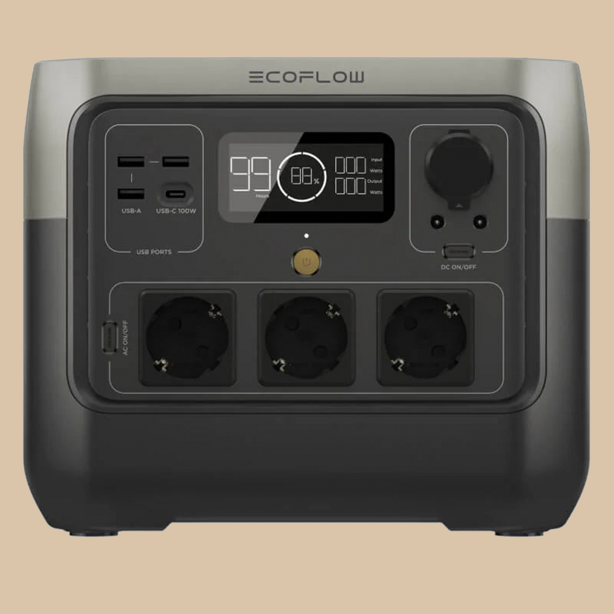 EcoFlow Powerstation RIVER 2 Pro – 768 Wh - 0% btw.