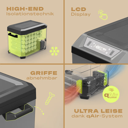 IceCubeX 50 - Kompressor-Kühlbox, 12/24/230V