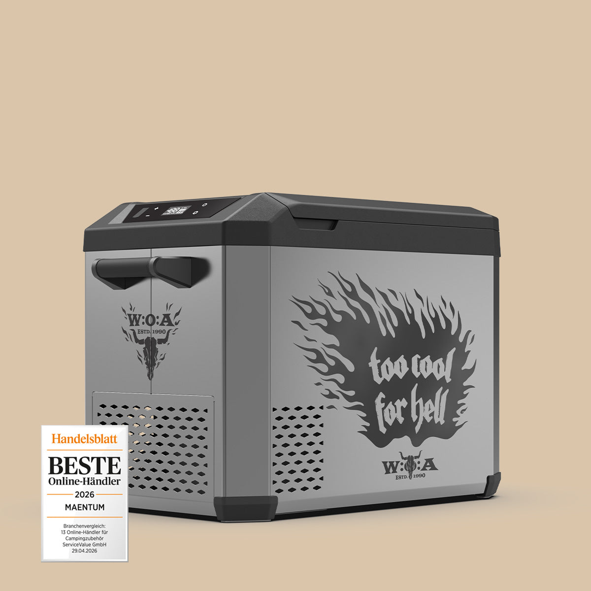 IceCubeX 40 - Kompressor-Kühlbox, Limited Wacken Edition
